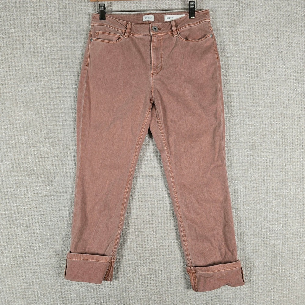 Madewell Ankle Cropped Jeans in Dusty Rose